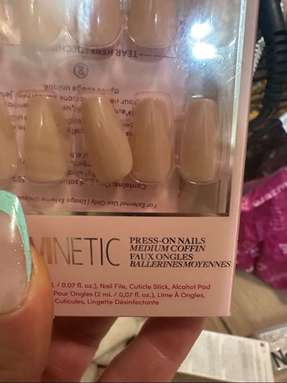 GLAMNETIC Women’s Press-On Nails - Nude Set -ONLY - Picture 6 of 7